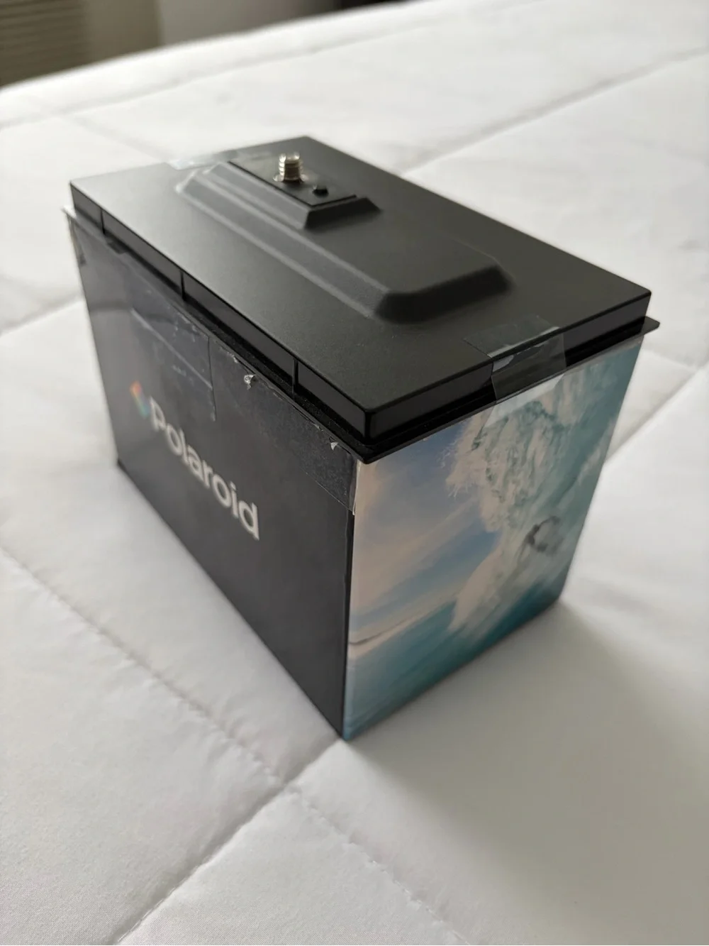 Polaroid Silver & Red Action Camera XS100 MAY BE MISSING SOME ACCESSORIES